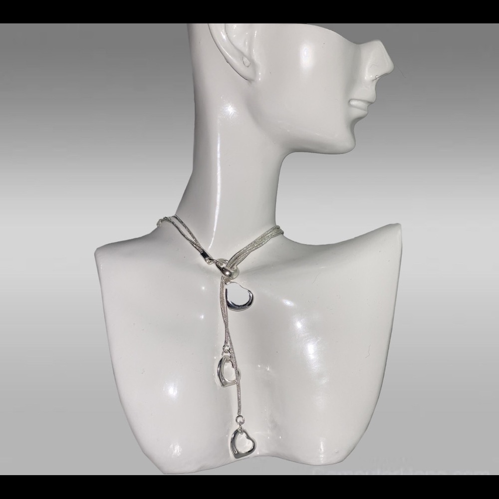 925 sterling silver plated necklace